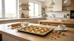 Kruche ciasteczka z orzechami włoskimi – prosty przepis, który zawsze wychodzi